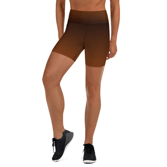 Yoga Shorts Caramel Collection