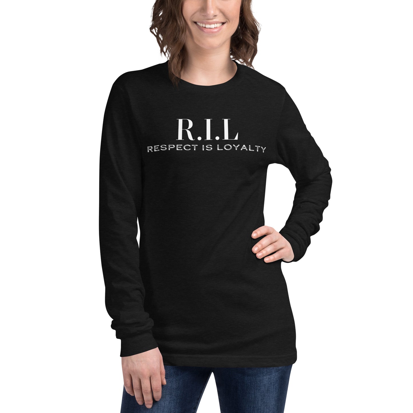 Long Sleeve Tee Respect Is Loyalty "The R.I.L. Collection" unisex