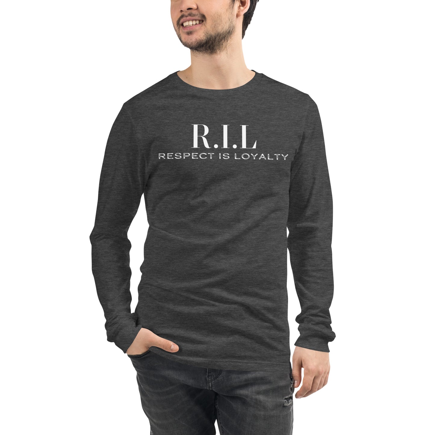 Long Sleeve Tee Respect Is Loyalty "The R.I.L. Collection" unisex