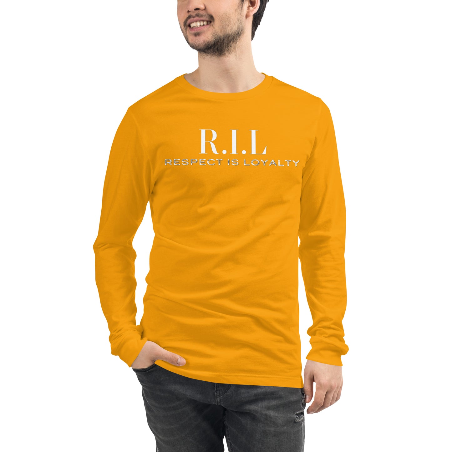 Long Sleeve Tee Respect Is Loyalty "The R.I.L. Collection" unisex