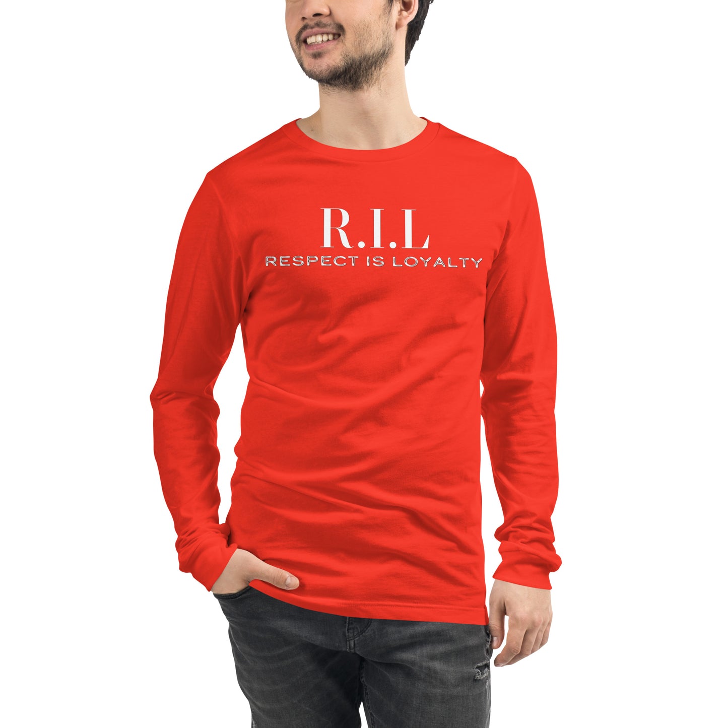 Long Sleeve Tee Respect Is Loyalty "The R.I.L. Collection" unisex